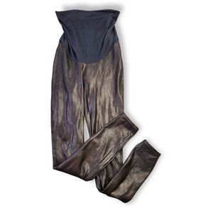 Spanx Faux Leather Leggings Size M